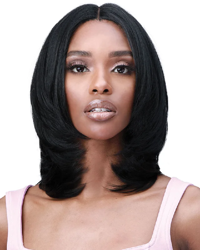 Synthetic wigs for pre-teens-Fago Lace | Lace Front Synthetic Wig by Bobbi Boss