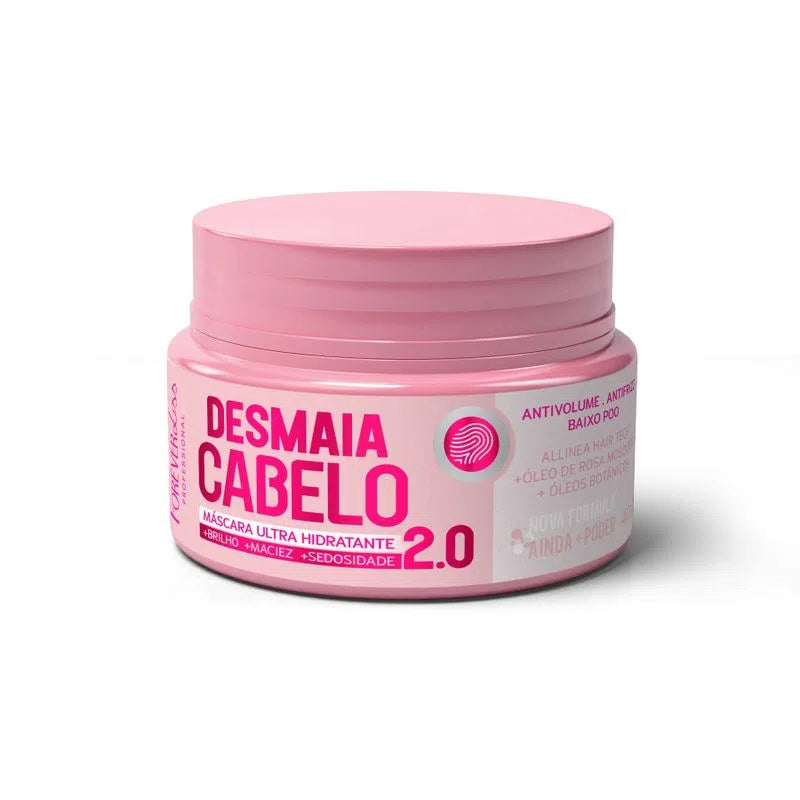 Best hair care for curl resilience-Forever Liss Desmaia Cabelo 2.0 Mask 40g / 1.4 fl oz