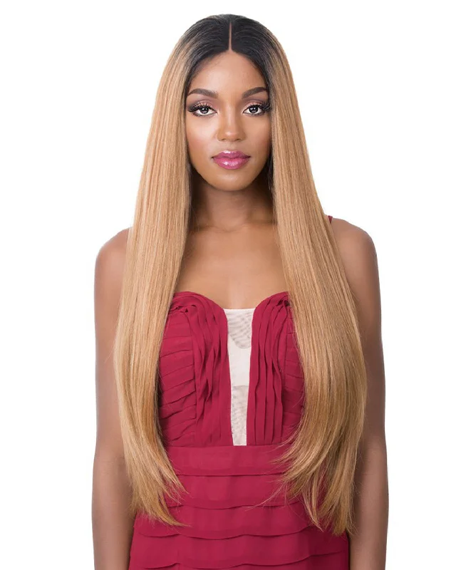 real person hair ring adventure band-Frontal 360 Lace Barbie | Lace Front Human Hair Blend Wig by It's a Wig