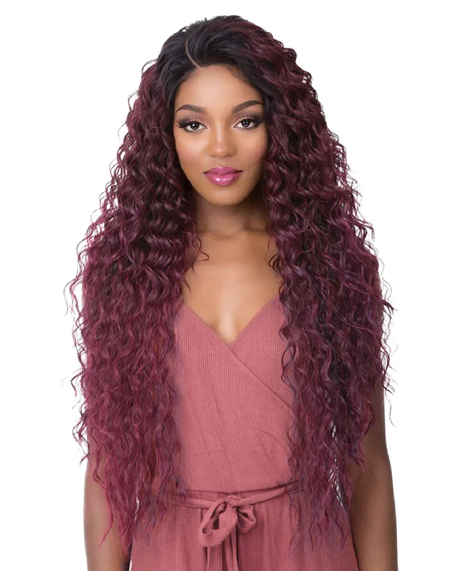 real person hair ring welcome craft-Frontal 360 Lace Tamara | Lace Front Human Hair Blend Wig by It's a Wig