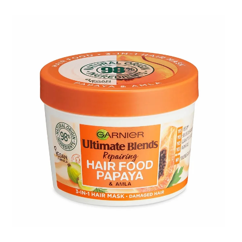 Sculpting lotion-GARNIER Hair Food PAPAYA AND ALMA - Damage Hair