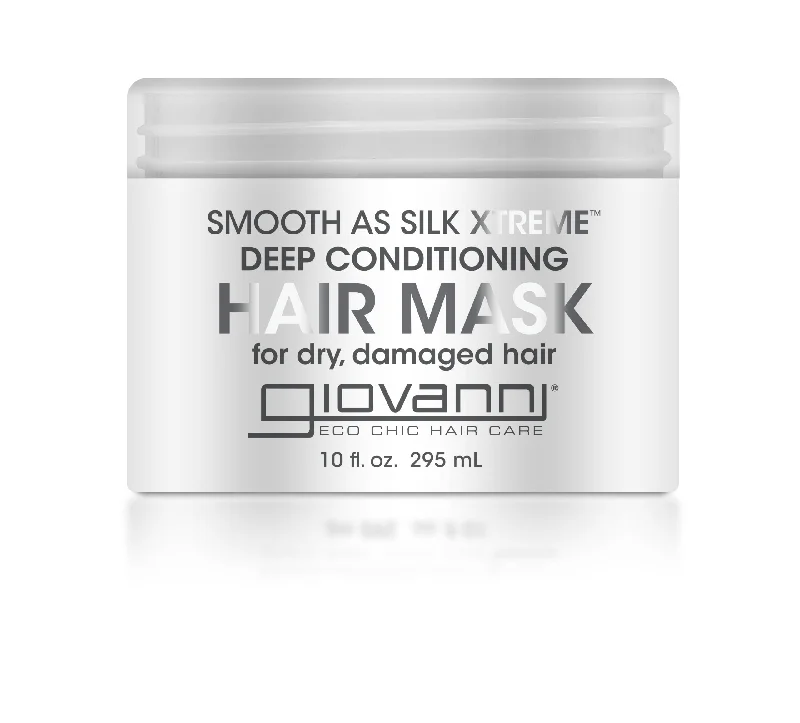 Hair care tips for scalp cleansing-Giovanni Eco chic Smooth as Silk Extreme Hair Mask 10 oz