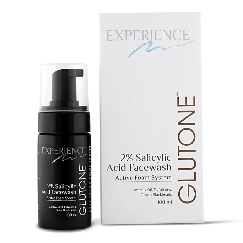 Texture enhancing cream-Glutone 2% salicylic Foaming Face wash, 100ml