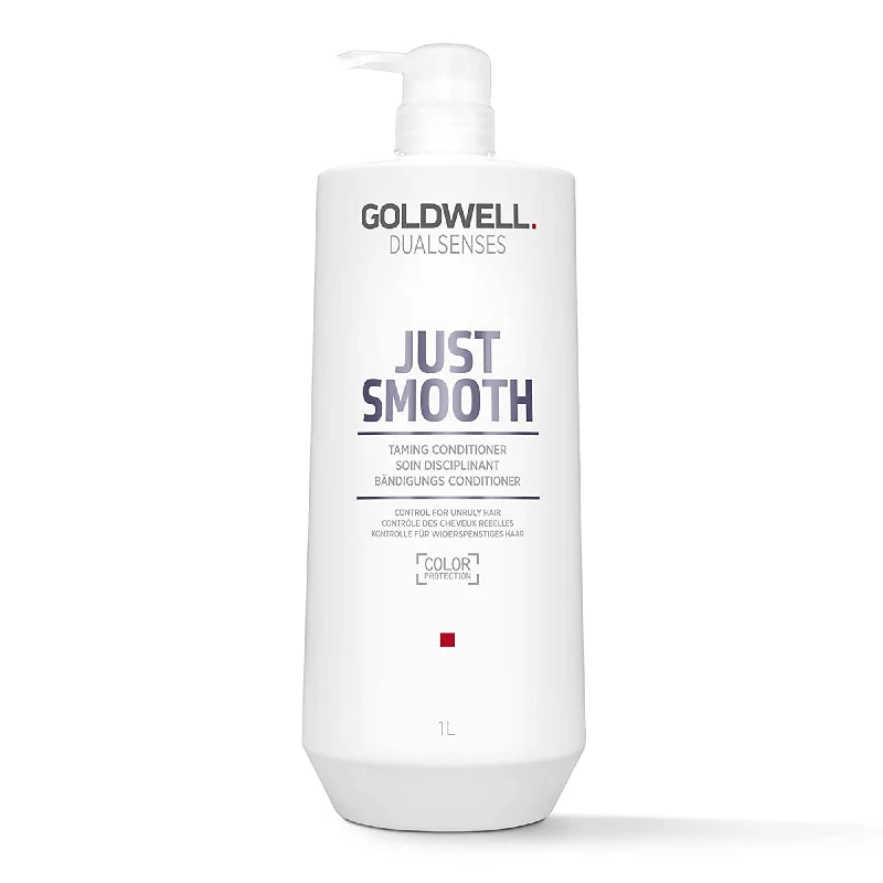 Hair care routine for night shift-Goldwell Dualsenses Just Smooth Taming Conditioner