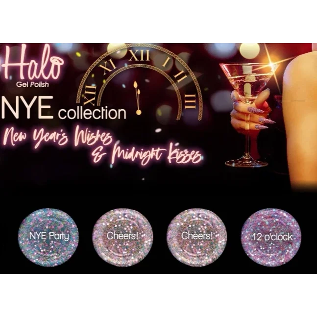 Clarifying shampoo-Halo Gel Polish NYE Collections