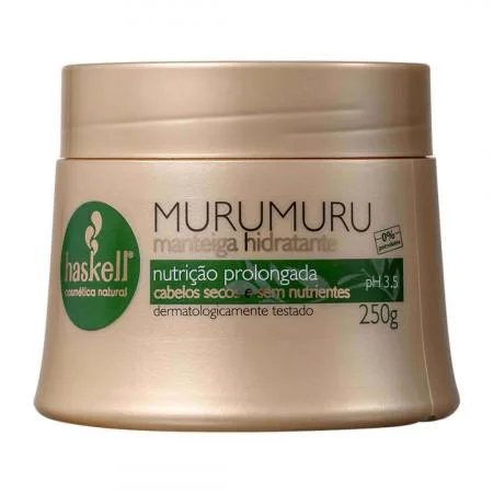 Hair care for workout hair loss-Extended Nutrition Murumuru Moisturizing Butter Dry Hair Mask 250g - Haskell