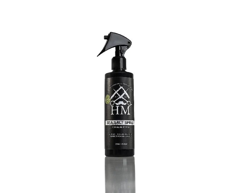 Hydrating spray-HM Barbering Co. 100% Organic Sea Salt Spray for All Hair Types (250ml/8.8oz)