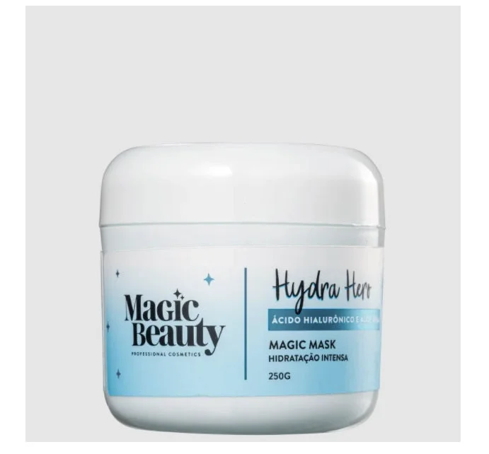 Hair care for oxidized hair-Hydra Hero Hyaluronic Acid Intense Moisturizing Hair Mask 250g - Magic Beauty