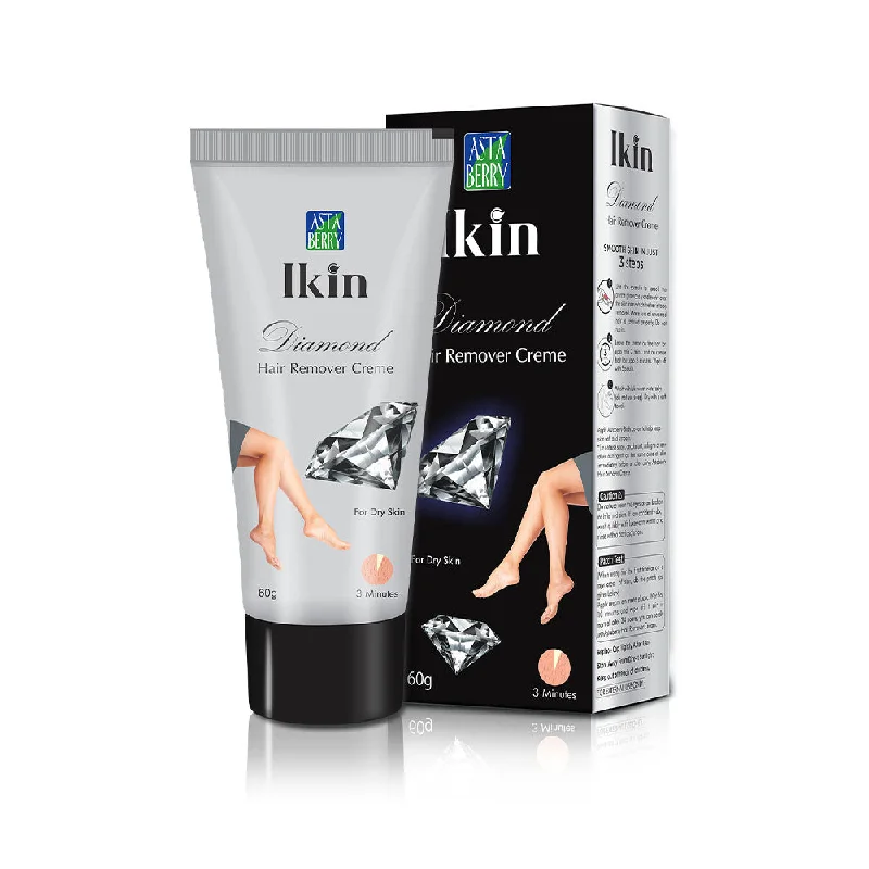 Static calming lotion-Ikin Diamond Hair Remover Creme | For Dry Skin