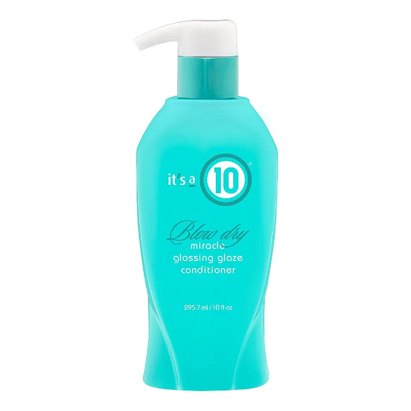 How to enhance hair fullness-It's a 10 Blow Dry Miracle Glossing Glaze Conditioner