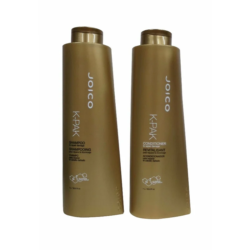 Joico K-Pak Shampoo and Codnditioner 33.8 oz Duo