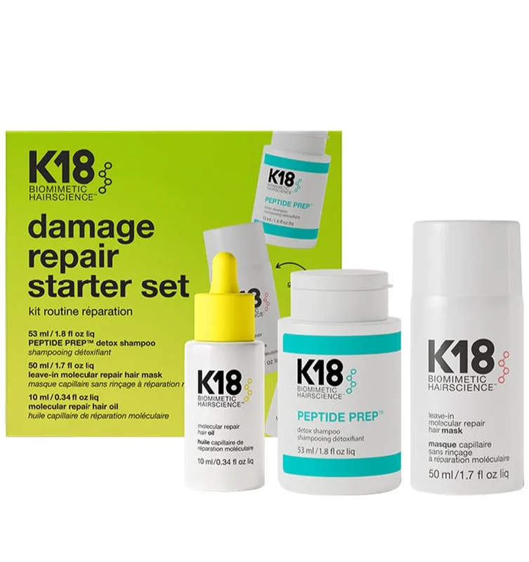 How to rejuvenate tired hair-K18 Damage Repair Set