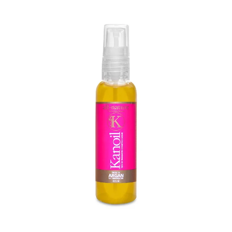 Scalp soothing oil-Kanoil Organic Argan Oil Silicones Leave-In Treatment Finisher 60ml - All Nature