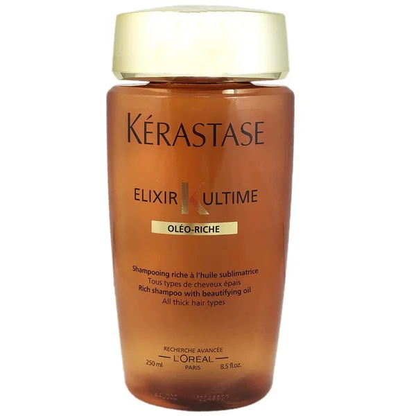 Kerastase Elixir Ultime Oleo Riche Shampoo for Thick Hair Types 8.5 oz