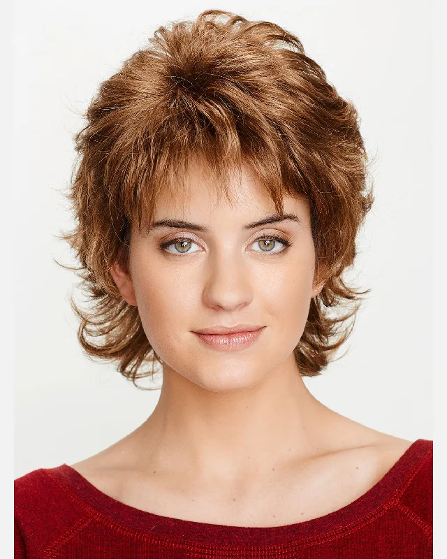 Synthetic wigs for memory parties-Keywest | Monofilament Synthetic Wig by Dream USA