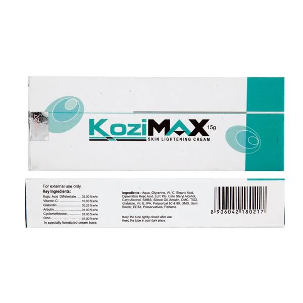 Mint shampoo-Kozimax Skin Lightening Cream, 15gm