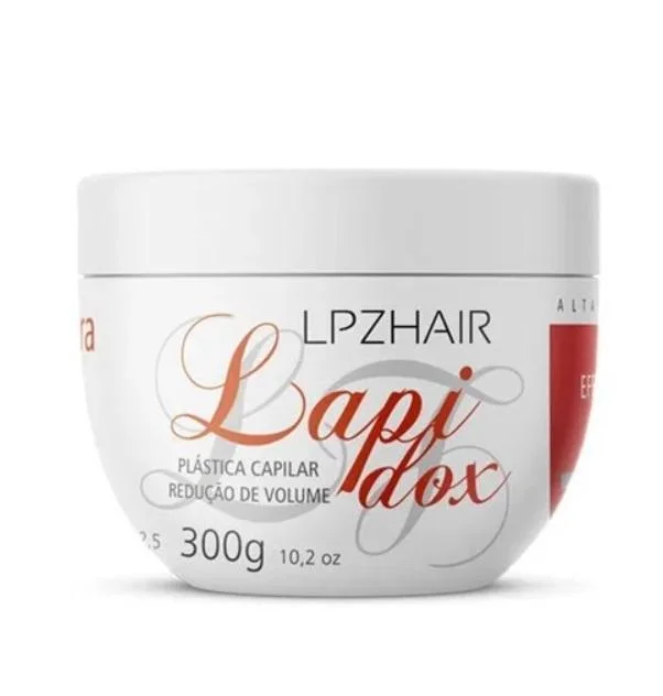 Hair care routine for dermatitis-Lapidox Volume Reducer Moisturizing Reducing Hair Plastic Mask 300g - Lpzhair