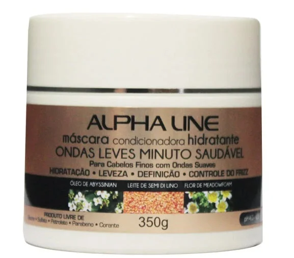 Hair care tips for spiral curls-Light Waves Minute Healthy Wavy Hair Treatment Mask 350g - Alpha Line