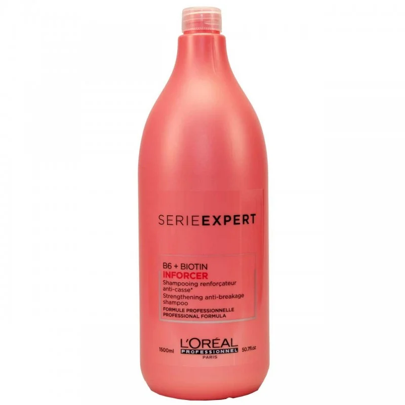 L'Oreal Professionnel B6 + Biotin Inforcer Strengthening Shampoo 50.7 OZ