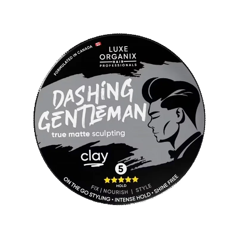 Luxe Organix Hair Professionals Dashing Gentleman True Matte Sculpting Clay 80g