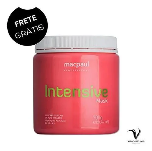 How to tame wiry hair-Mac Paul Intensive Mask Mask Strawberry Capillary 700g - Macpaul