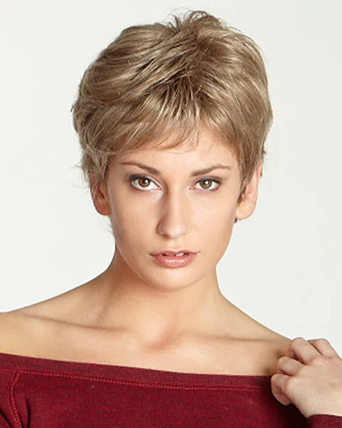 Synthetic wigs for parade events-Madison | Monofilament Synthetic Wig by Dream USA