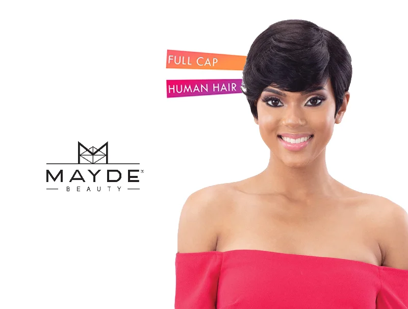 real person hair ring supplier band-MAYDE BEAUTY 100% HUMAN HAIR WIG CARMEN