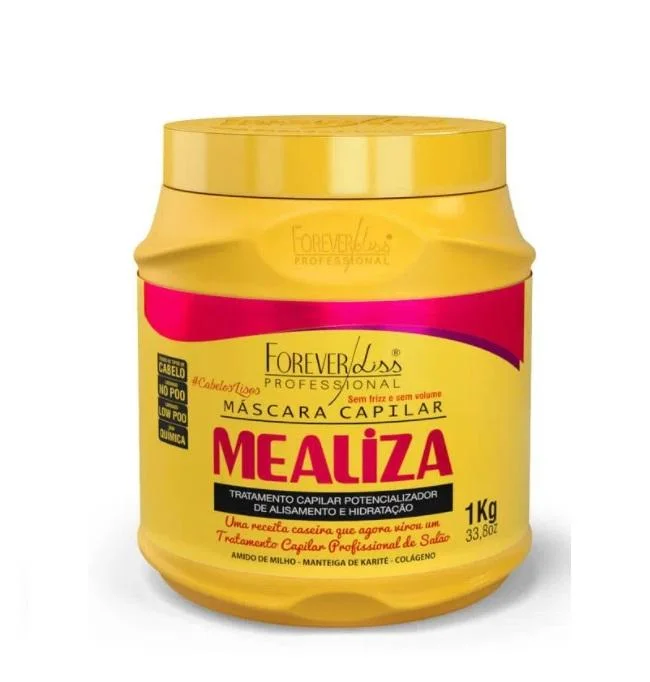 Hair care routine for night shift-MeAliza Hair Smoothing Moisturizing Enhancer Treatment Mask 1kg - Forever Liss