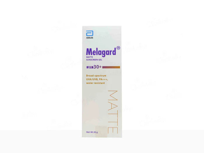 Olive oil-Melagard Matte Sunscreen Gel SPF 30+ 50gm