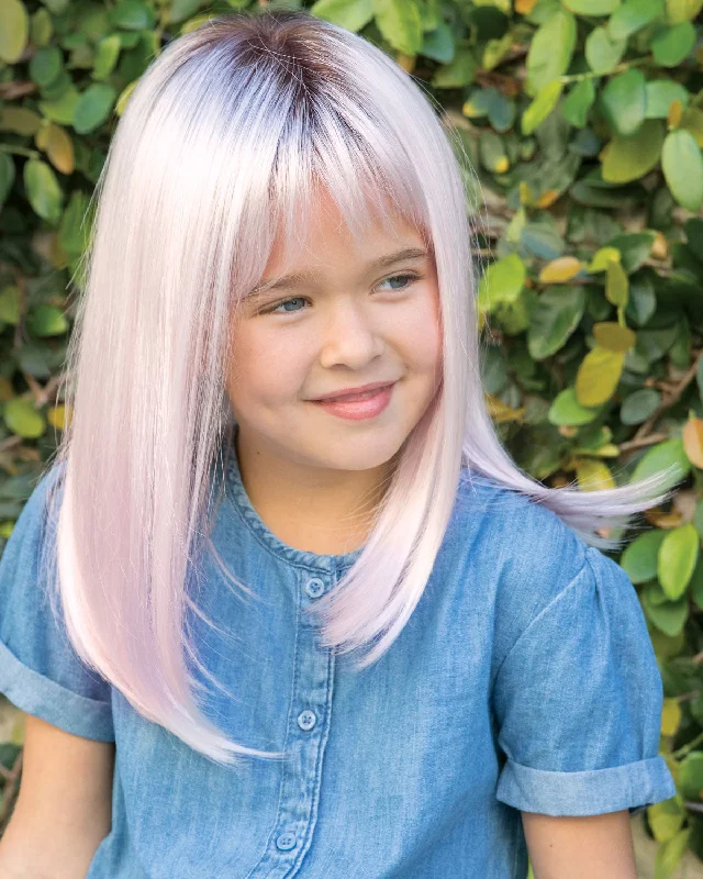 Synthetic wigs for regal cosplay-Miley | Kids Lace Front & Monofilament Top Synthetic Wig by Amore