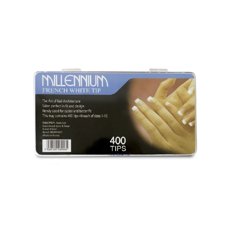 Bond fortifying cream-Millennium Nails Competition White Tips