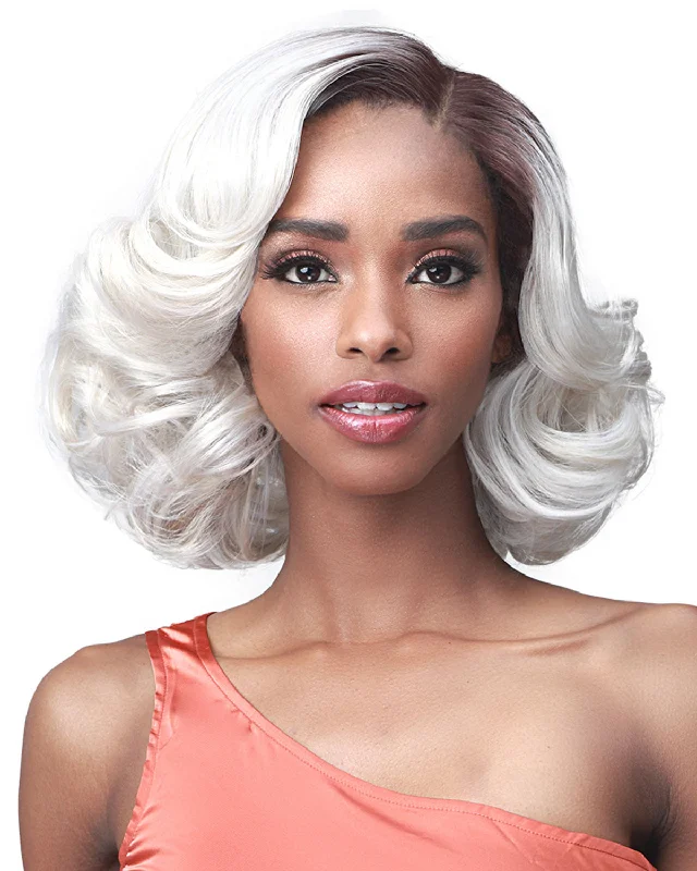 Synthetic wigs for mass deals-Milo | Lace Front Synthetic Wig by Bobbi Boss