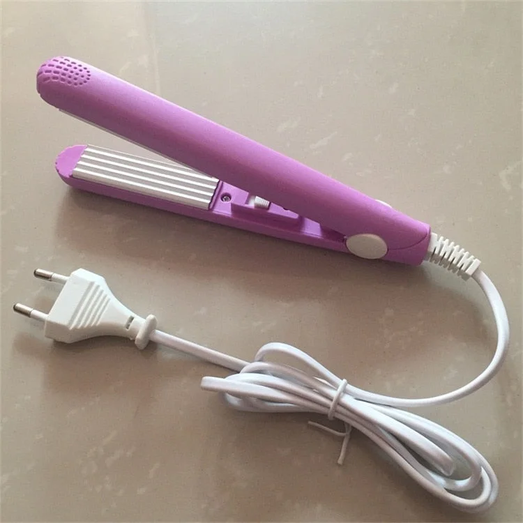 Locking lotion-Mini Hair Flat Curling Iron