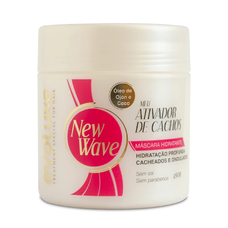 Hair care for yeast scalp issues-New Wave - Curl Enhancing Hair Mask 450G - ASP