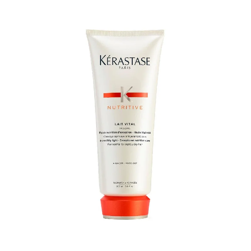 Softening balm-Nutritive Lait Vital Incredibly Light - Exceptional Nutrition Care - For Normal to Slightly Dry Hair - Rinse-Out