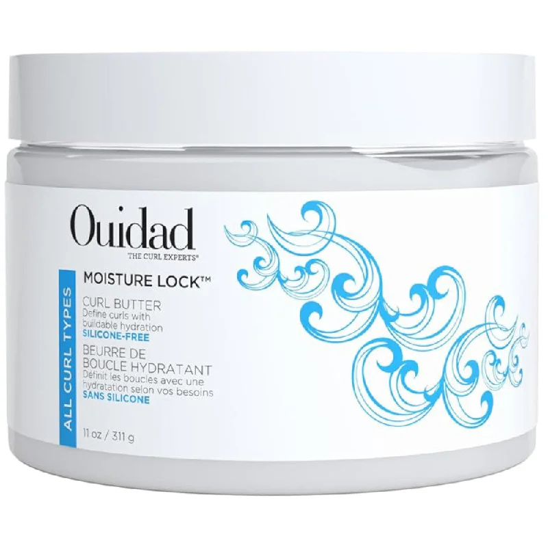 Hair care tips for spiral curls-Ouidad Moisture Lock Curl Butter 11 oz