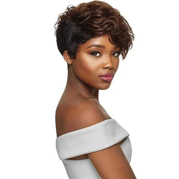 real person hair ring raised pattern-Outre 100% Human Hair Premium Duby Clipper Cut Wig - LOOSE