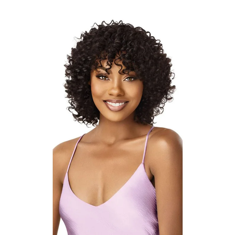 real person hair ring alloy blend-OUTRE MYTRESSES PURPLE LABEL 100% Unprocessed Human Hair Full Cap Wig JOLENE