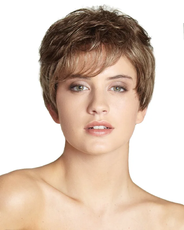 Synthetic wigs with loose coils-Petite Bay | Monofilament Synthetic Wig by Dream USA