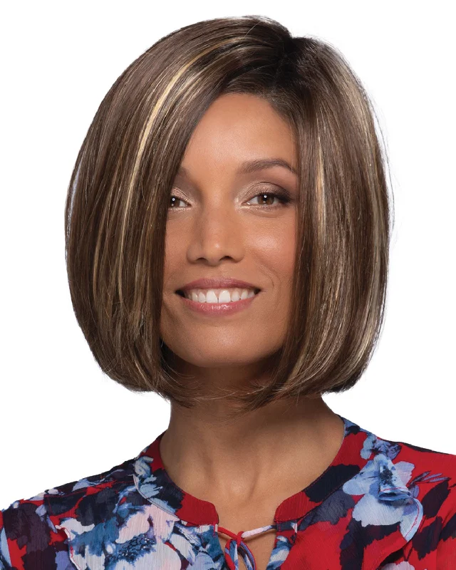 Synthetic wigs with lifelike sheen-Petite Sullivan | Lace Front & Monofilament Part Synthetic Wig by Estetica