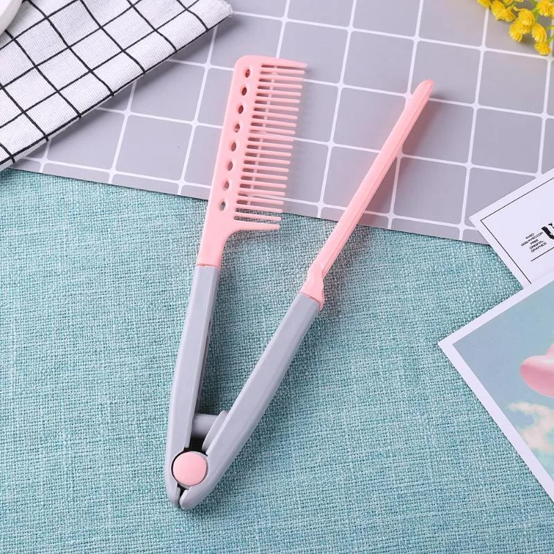 Elongating cream-Portable Hair Straightener Comb