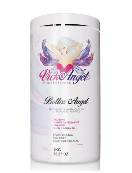 How to enhance hair fullness-Professional Bottox Angel Mass Replacement Anti Frizz Mask 1Kg - Vick Angel