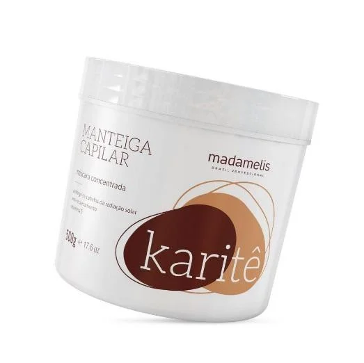 How to care for oily kinky hair-Professional Karite Butter Concentrated Hair Treatment Mask 500g - Madamelis