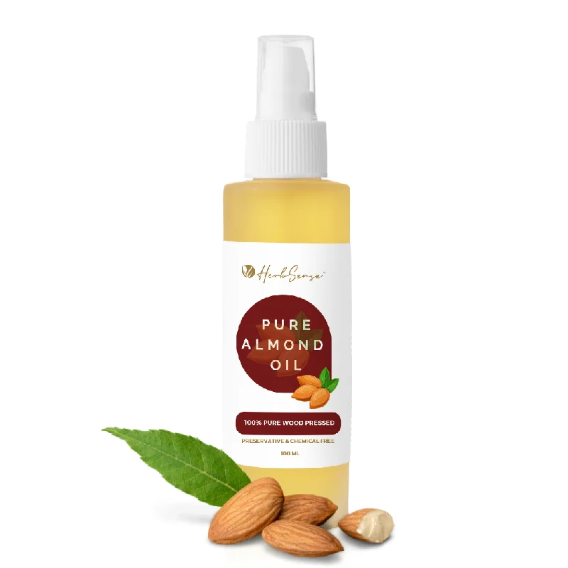 Frizz calming cream-Pure Almond Oil- Wood Pressed | 100% Natural | Excellent For Skin & Hair