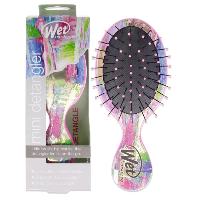 Wet Brush Pro Mini Detangler Bright Future Brush - Pink by Wet Brush for Unisex - 1 Pc Hair Brush