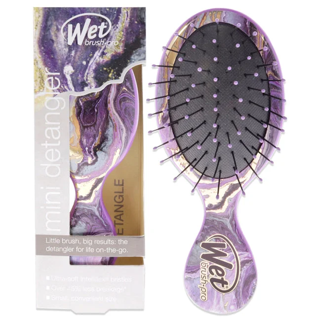 Wet Brush Pro Mini Detangler Bright Future Brush - Purple by Wet Brush for Unisex - 1 Pc Hair Brush