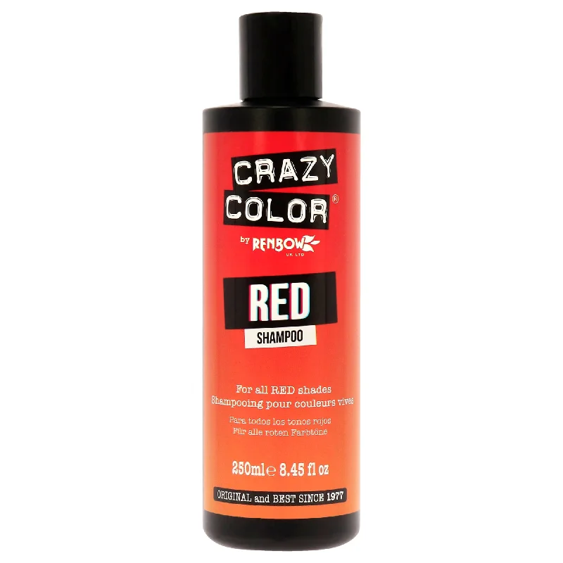 Crazy Color Vibrant Color Shampoo - Red by Crazy Color for Unisex - 8.45 oz Shampoo