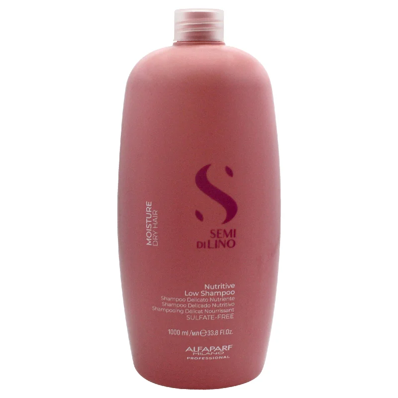 Alfaparf Milano Semi Di Lino Moisture Nutritive Low Shampoo by Alfaparf Milano for Unisex - 33.8 oz Shampoo