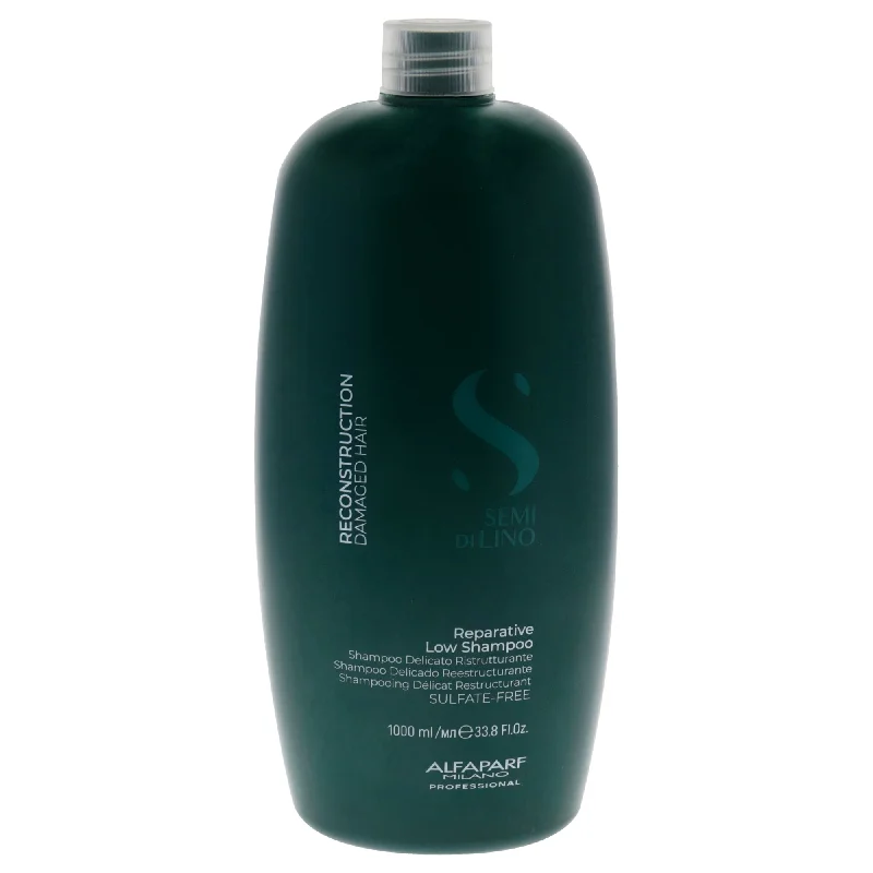 Alfaparf Milano Semi Di Lino Reconstruction Reparative Low Shampoo by Alfaparf Milano for Unisex - 33.8 oz Shampoo