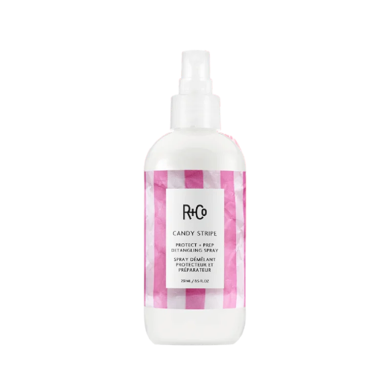 R+Co CANDY STRIPE Prep + Protect Detangling Spray